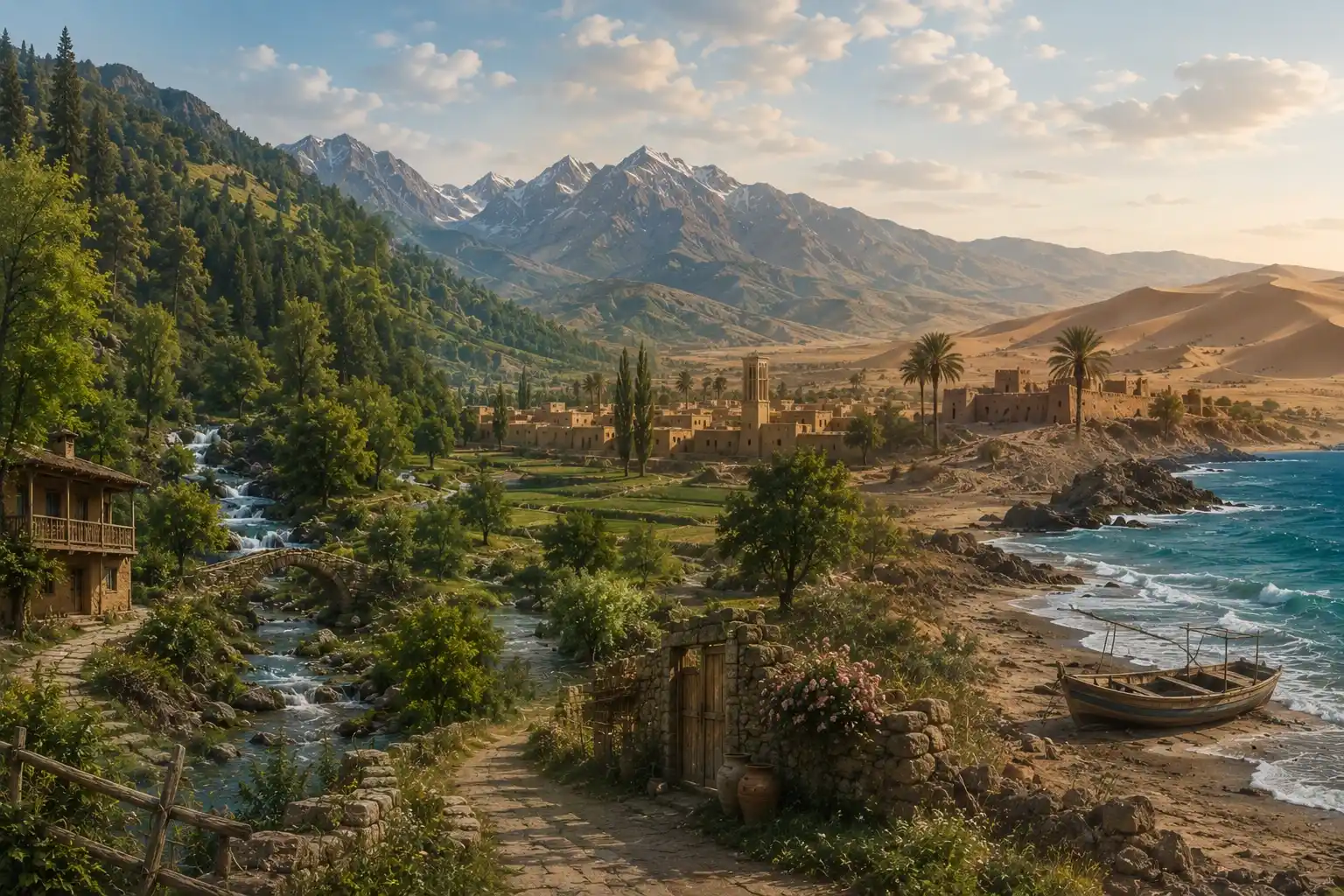 روستای چشمه چلوار
